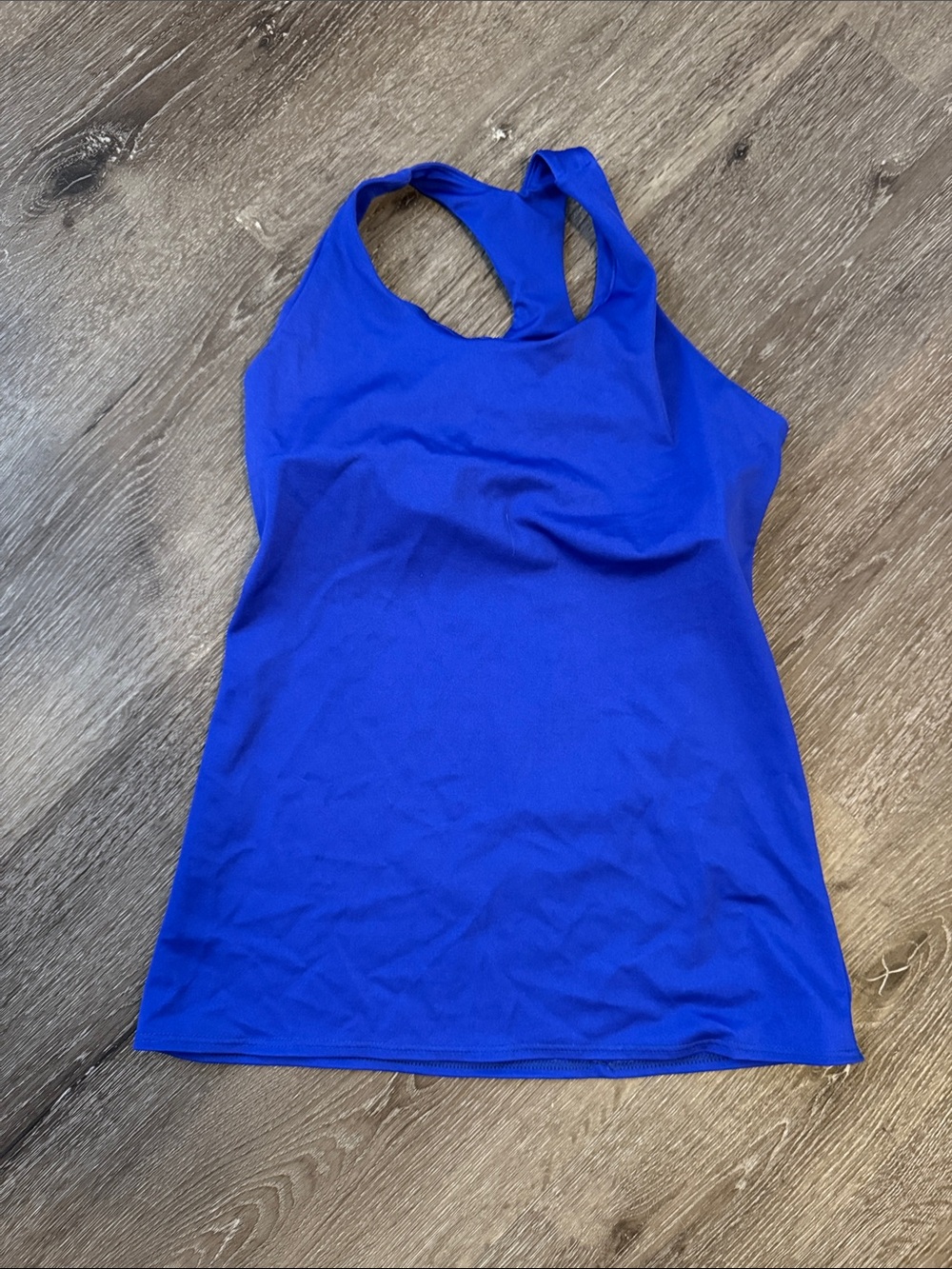 K-DEER Electric Blue Racerback Tank